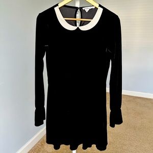 BCBG Black Sued Dress